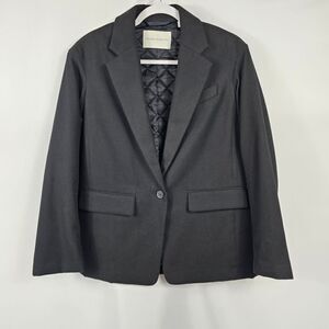 Aritzia The Group by Babaton Lined Blazer like Jacket in Black Size 1
